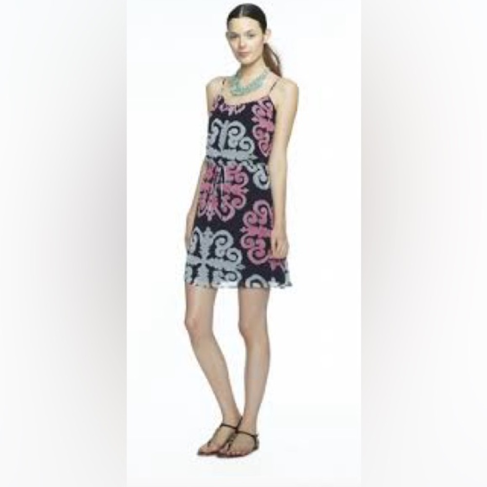 ✨ Banana Republic Milly Collection Medallion Print Dress | Sz 12 ✨ - Picture 4 of 15